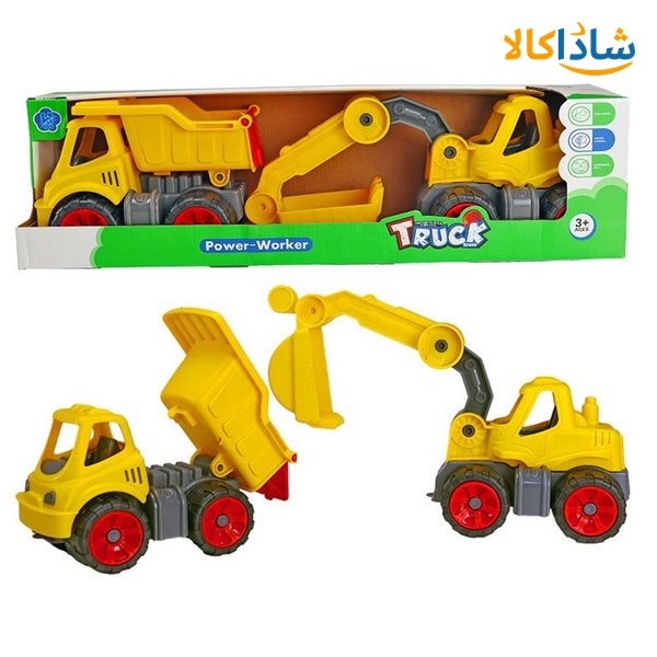 پک کامیون و بیل مکانیکی کیوان تویز